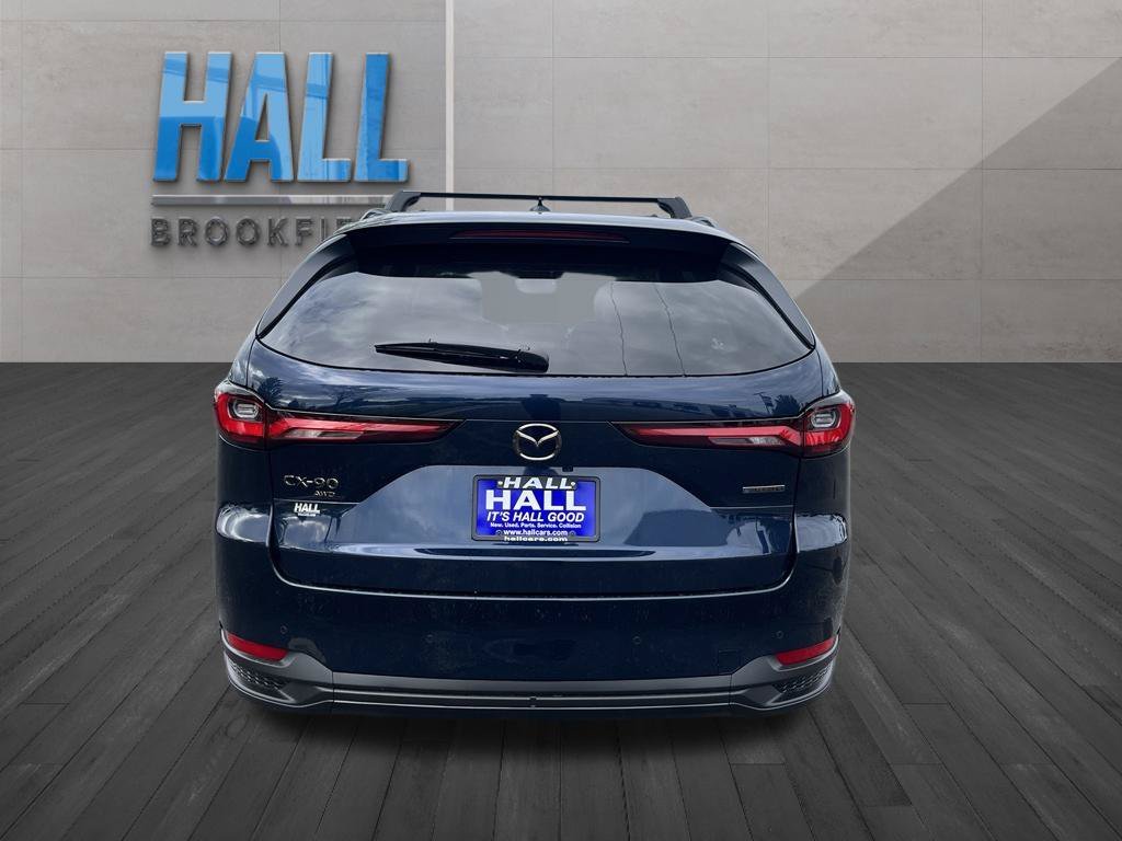 New 2026 Deep Crystal Blue Mica Mazda 3.3 Turbo Premium Sport AWD image 4