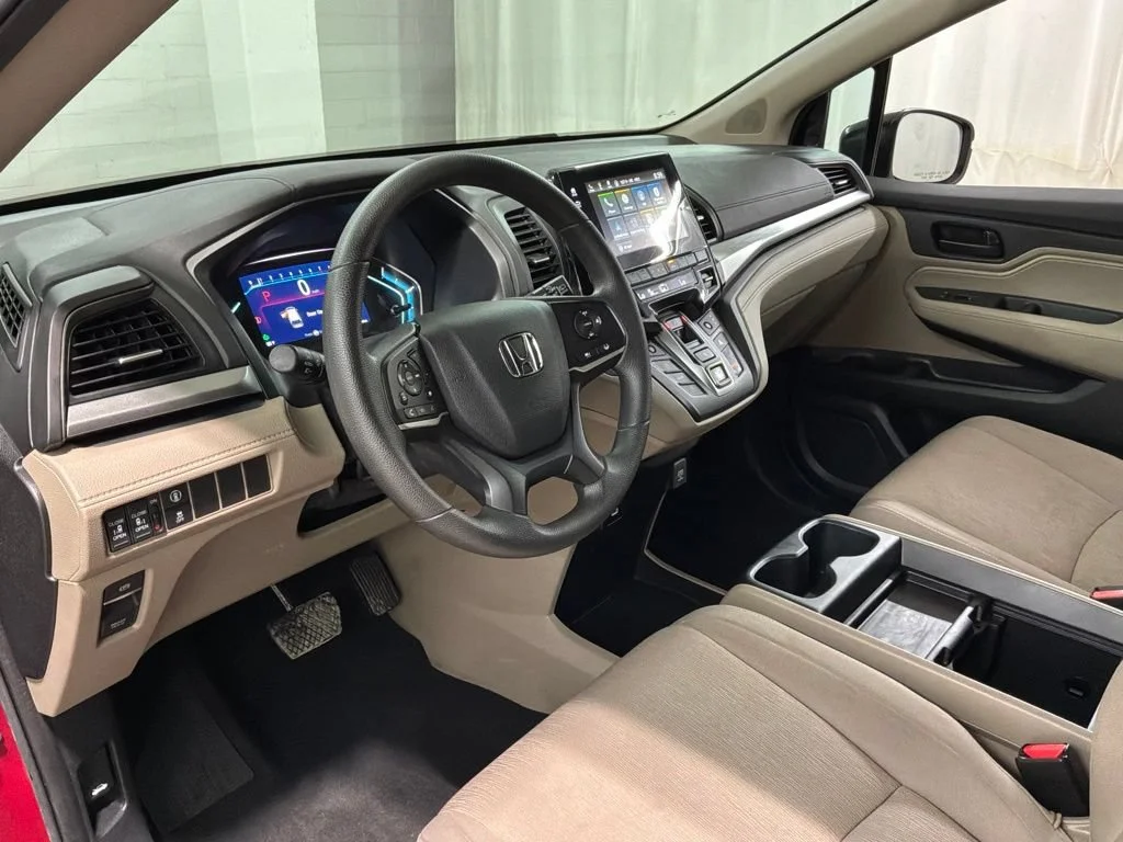 Certified Used 2023 Radiant Red Metallic II Honda EX image 55