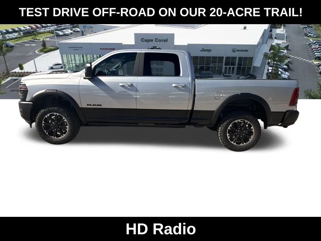 New 2026 Silver-Zynith Exterior Paint RAM Rebel image 9