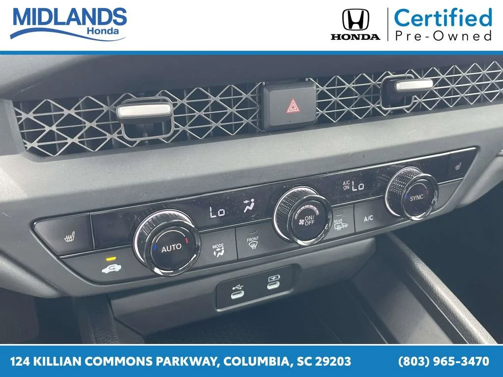 Certified Used 2025 Platinum White Pearl Honda 1.5T SE image 57
