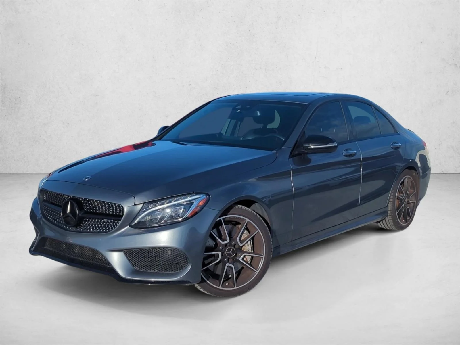 Used 2018 Selenite Grey Metallic Mercedes-Benz AMG® C 43 image 1