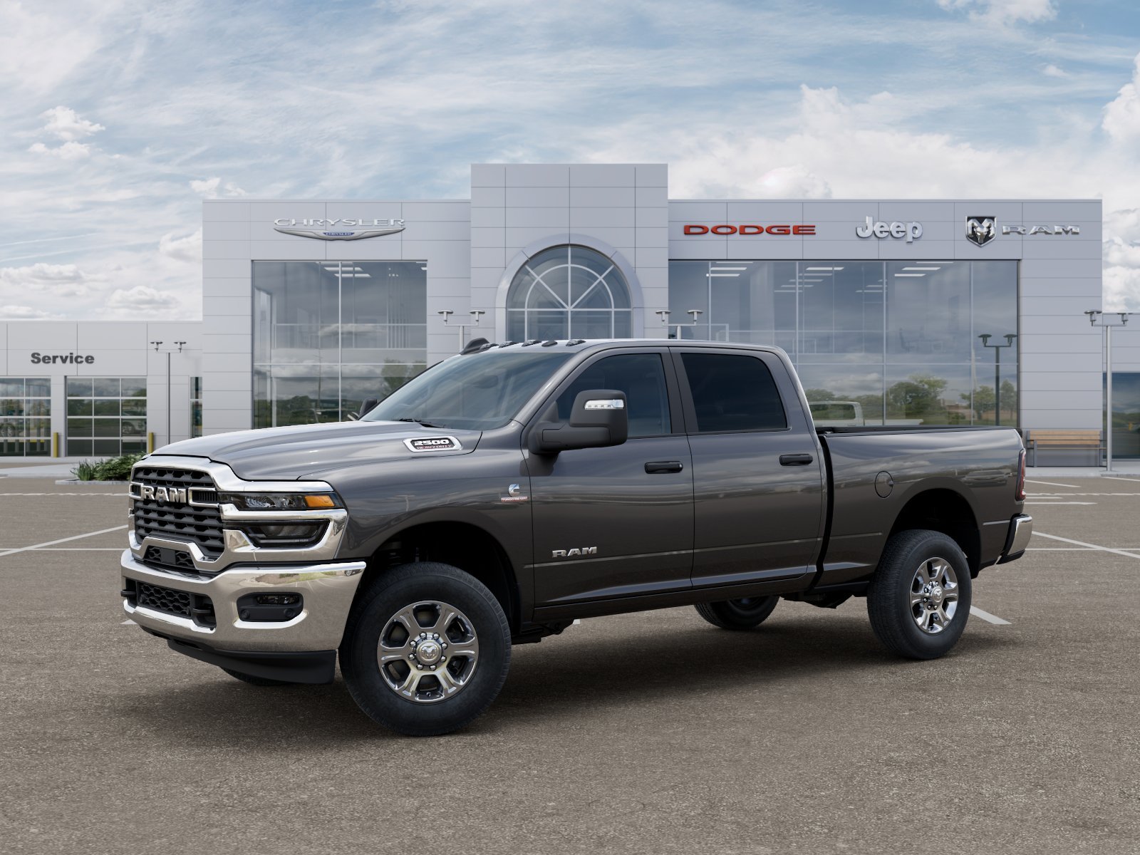 New 2026 Crystal Metallic RAM Big Horn image 33
