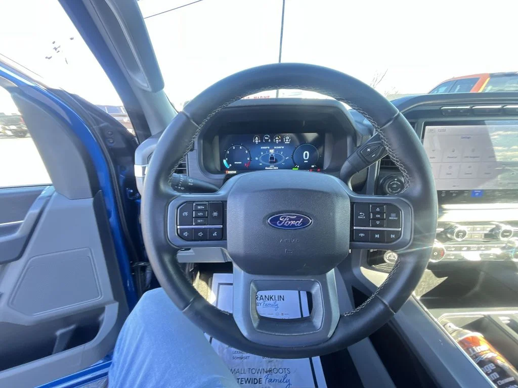Used 2024 Blue Ford XLT image 14