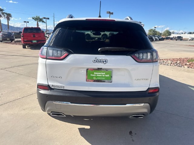 Used 2021 White Jeep Limited image 4