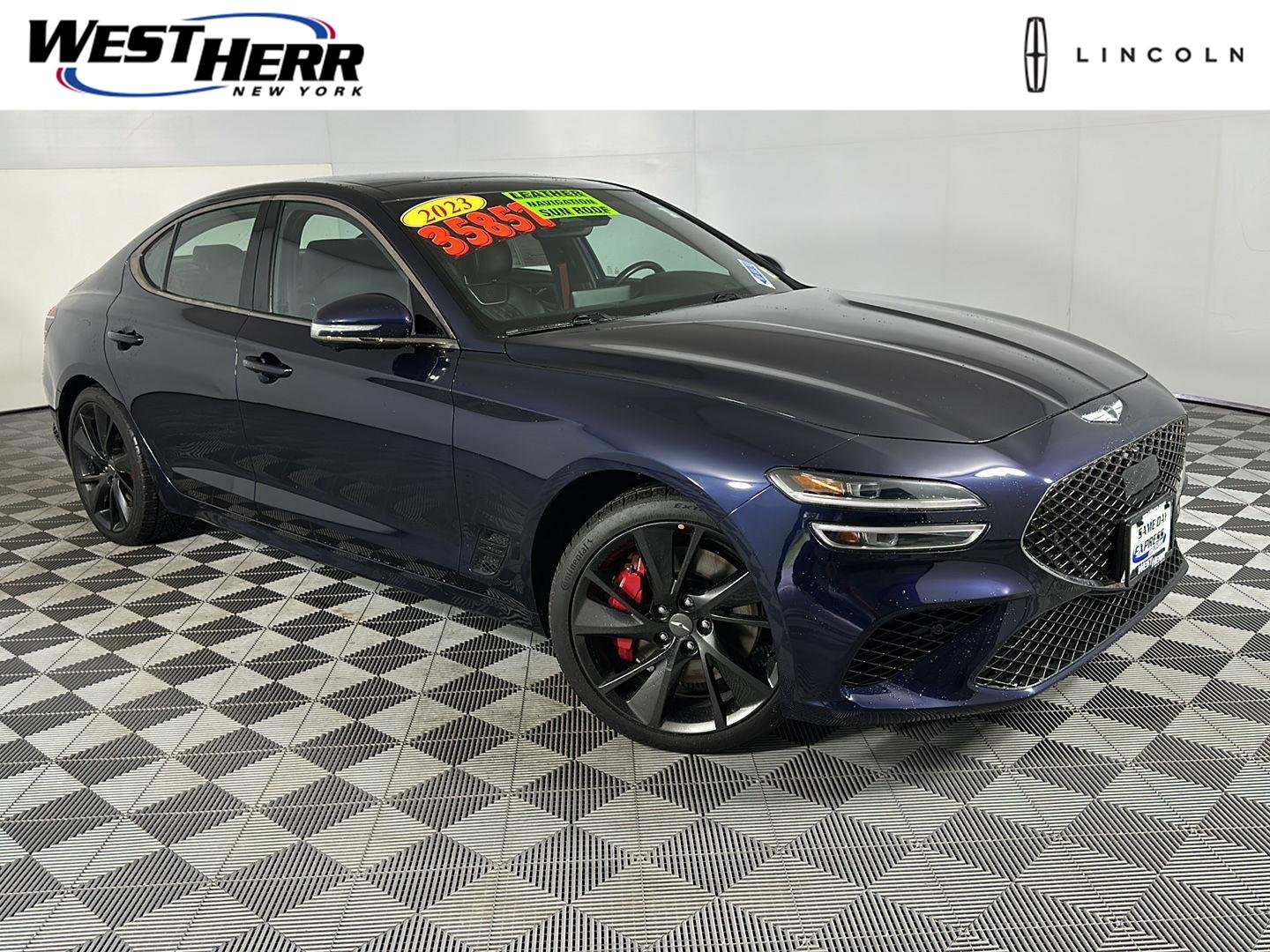 Used 2023 Capri Blue Genesis 3.3T image 1