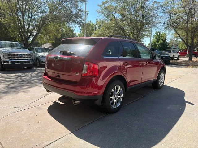 Used 2014 Ruby Red Metallic Ford Limited image 5