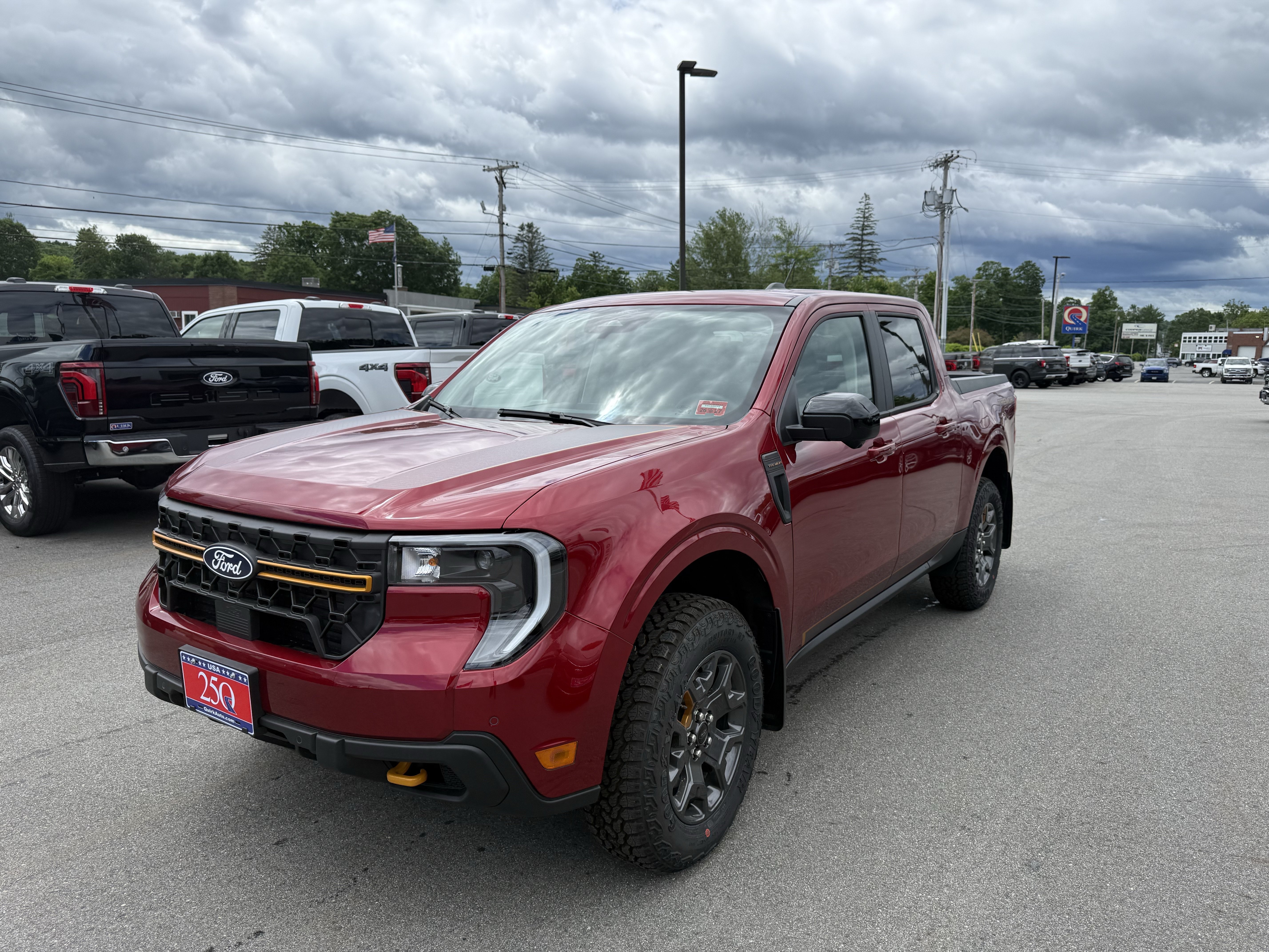 New 2026 Ruby Red Metallic Tinted Clearcoat Ford Tremor® image 14
