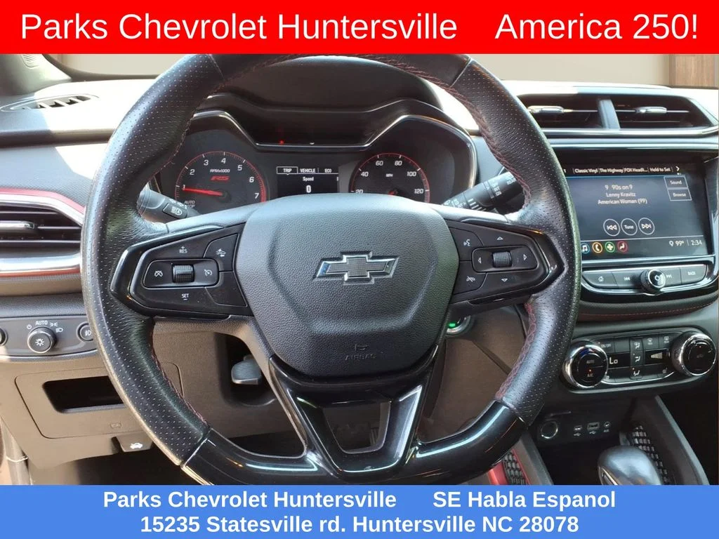 Certified Used 2021 Black Chevrolet RS image 3
