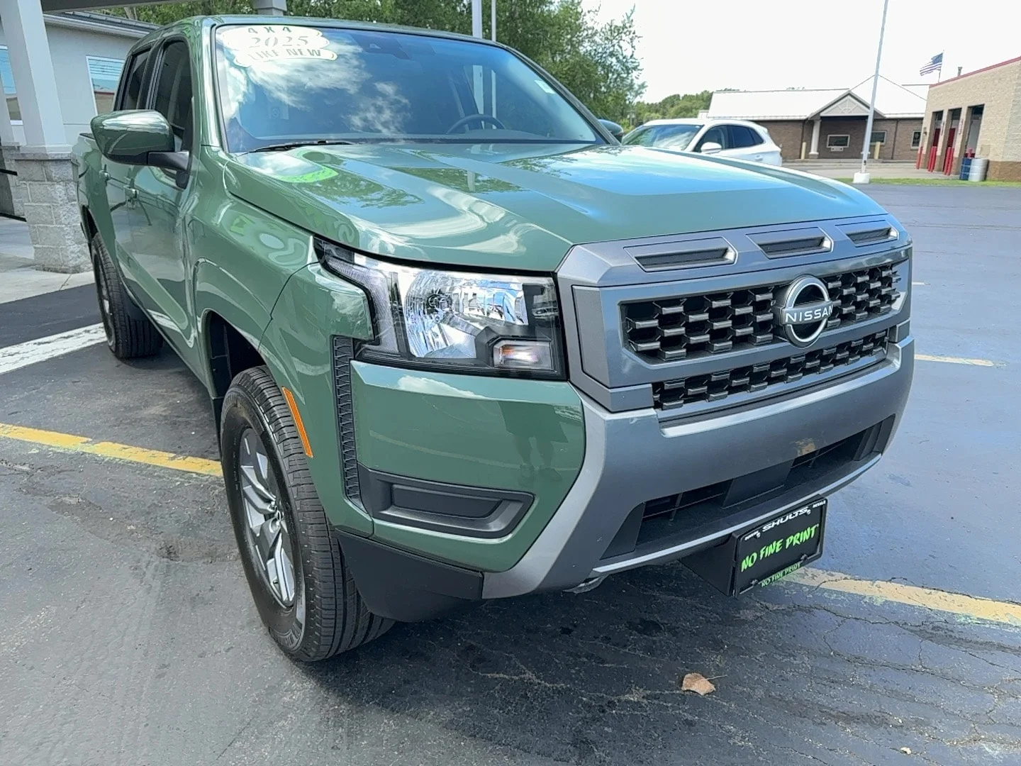 Used 2025 Tactical Green Metallic Nissan SV image 9