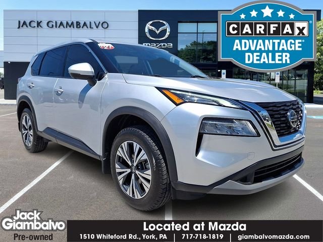 Used 2021 Silver Nissan SV image 1