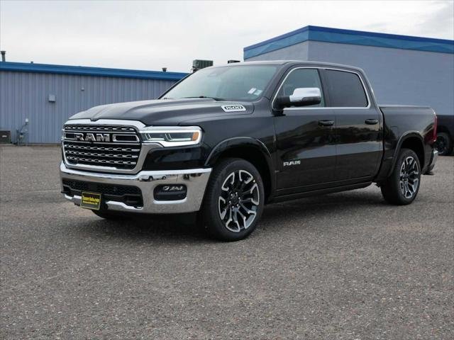 New 2026 Diamond Black Crystal Pearl-Coat Exterior Paint RAM Limited Longhorn image 3