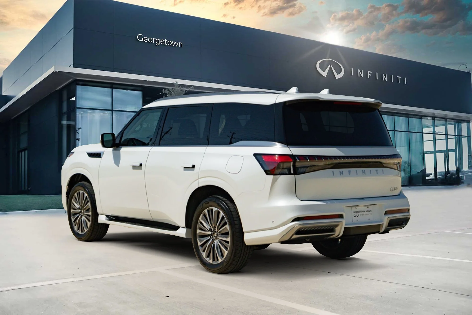 New 2027 RADIANT WHITE INFINITI Luxe 2WD image 6