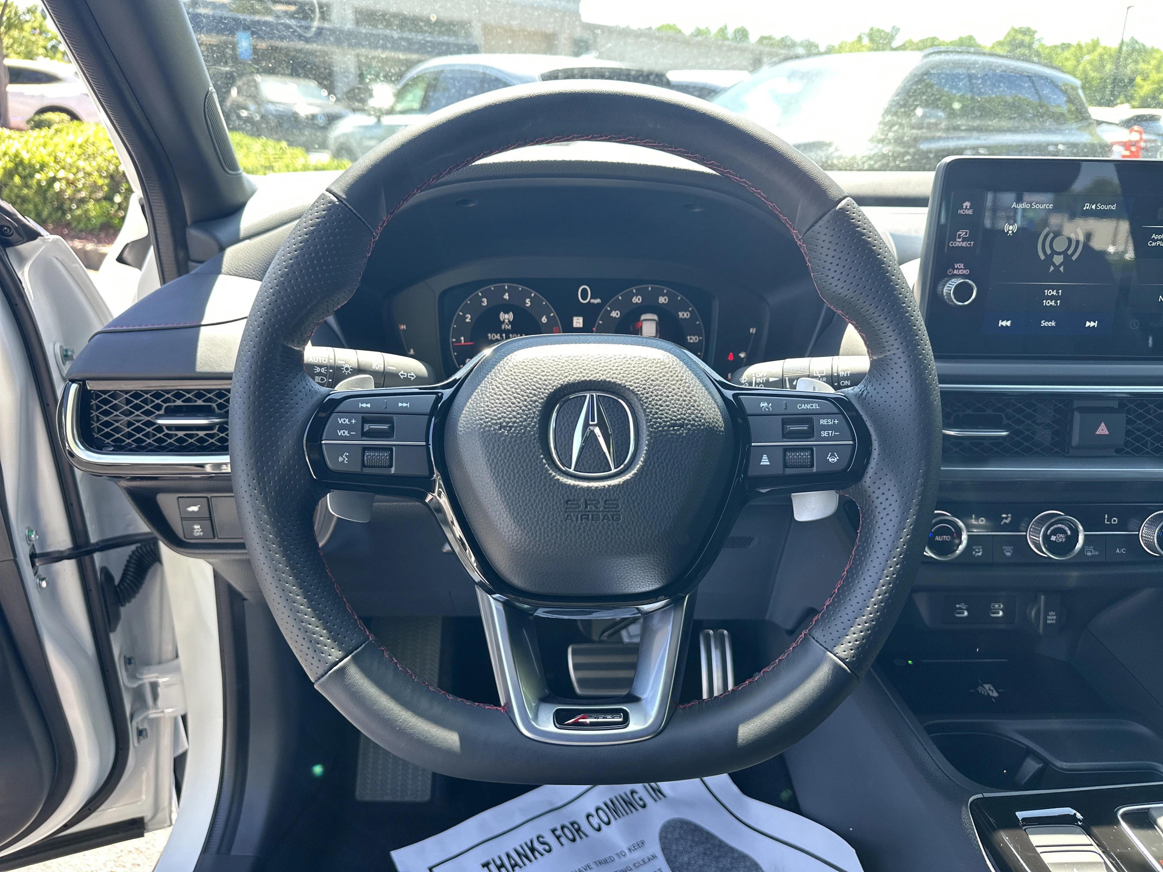 New 2026 Platinum White Pearl Acura w/A-Spec Package image 16