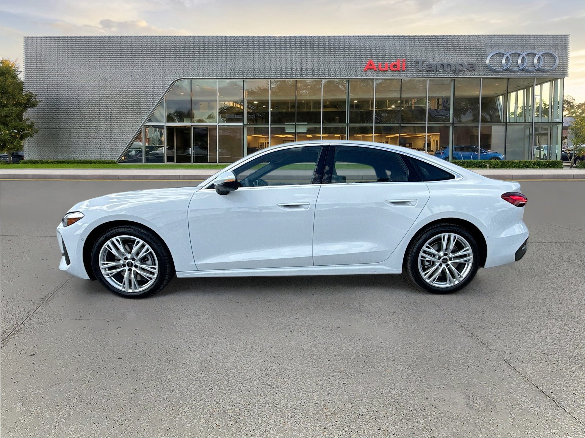 New 2026 Glacier White Metallic Audi Premium image 6