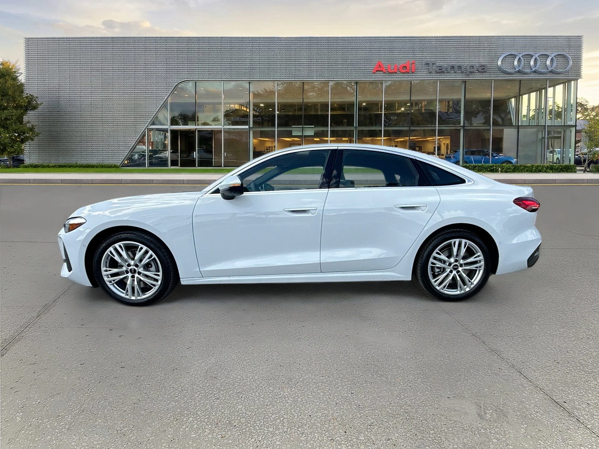 New 2026 Glacier White Metallic Audi Premium image 6