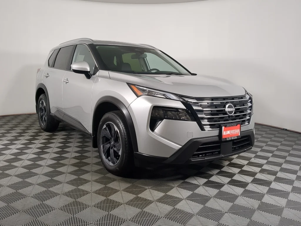 Certified Used 2025 Brilliant Silver Metallic Nissan SV image 2