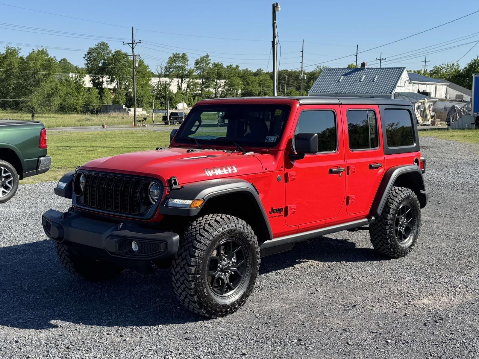 New 2026 Firecracker Red Clear-Coat Exterior Paint Jeep Willys image 27
