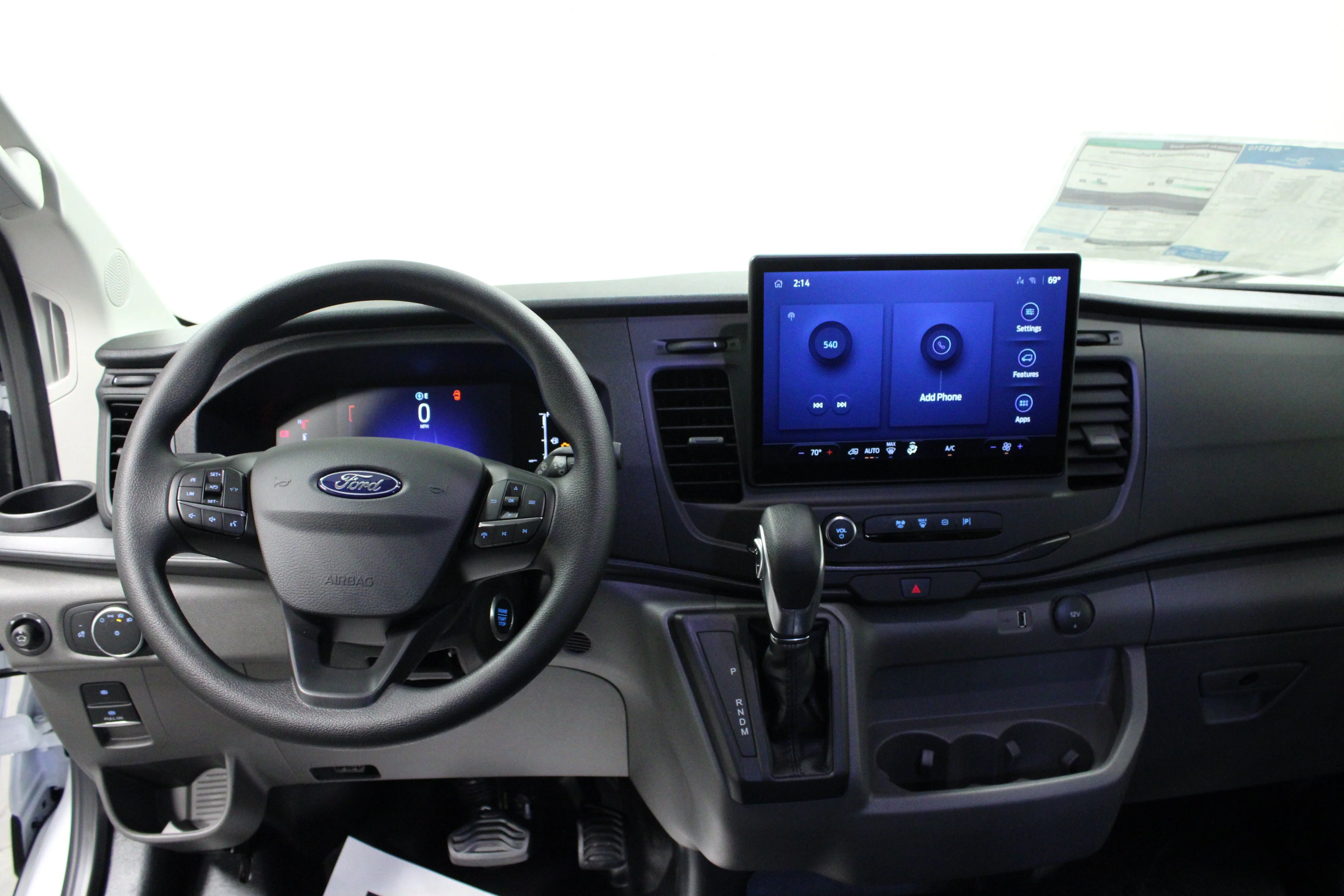New 2026 Oxford White Ford Cargo Van image 16