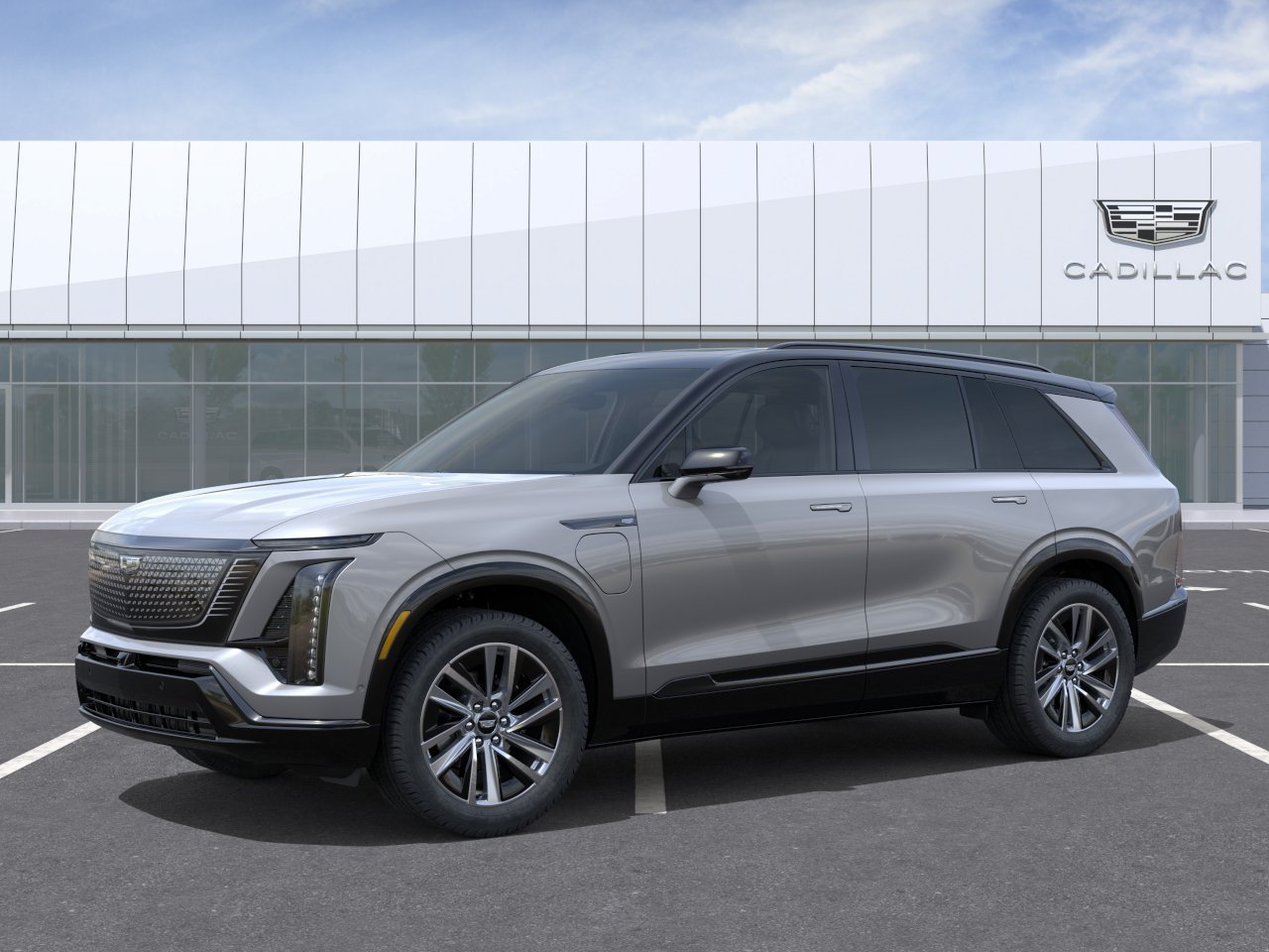 New 2027 Argent Silver Metallic Cadillac Sport image 2