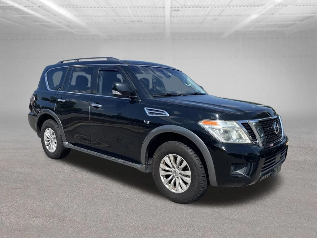 Used 2017 Black Nissan SV image 2