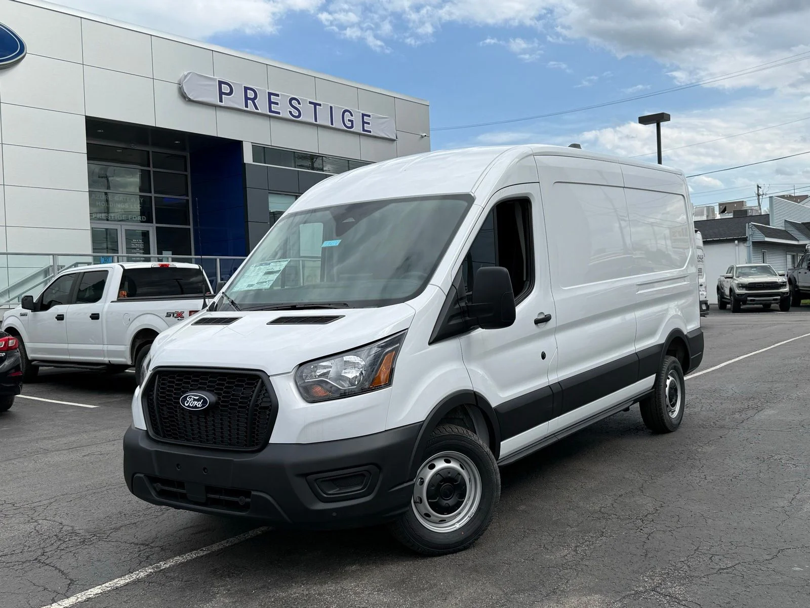 New 2026 Oxford White Ford Cargo Van image 1