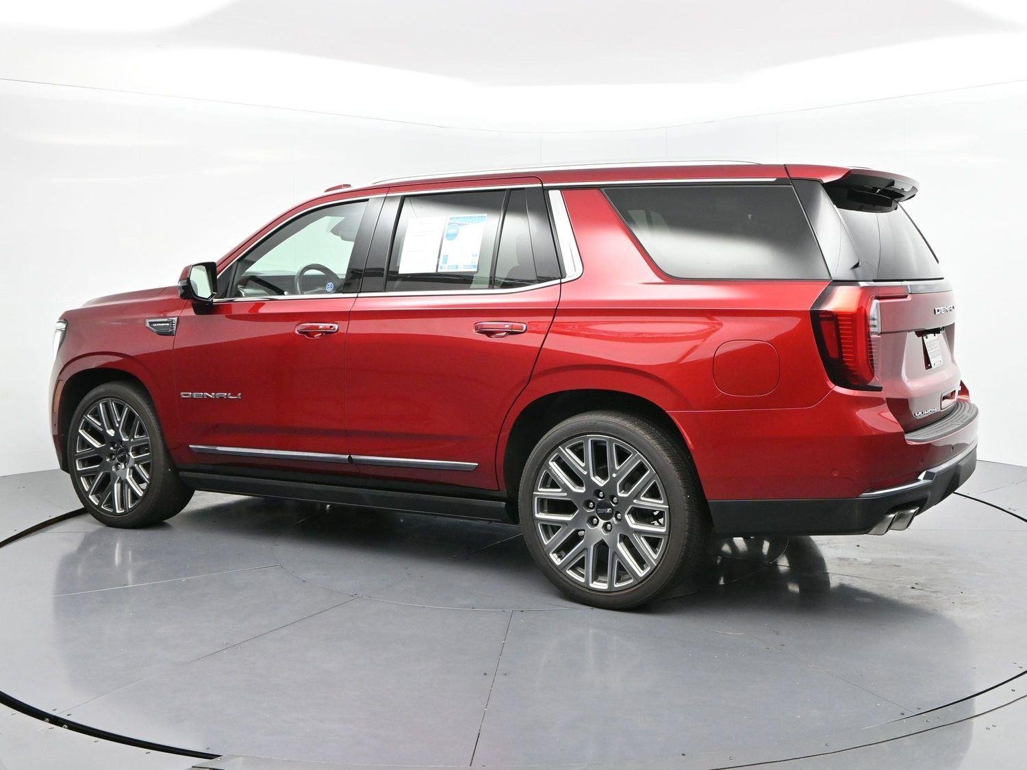 Used 2025 Volcanic Red Tintcoat GMC Denali Ultimate image 5