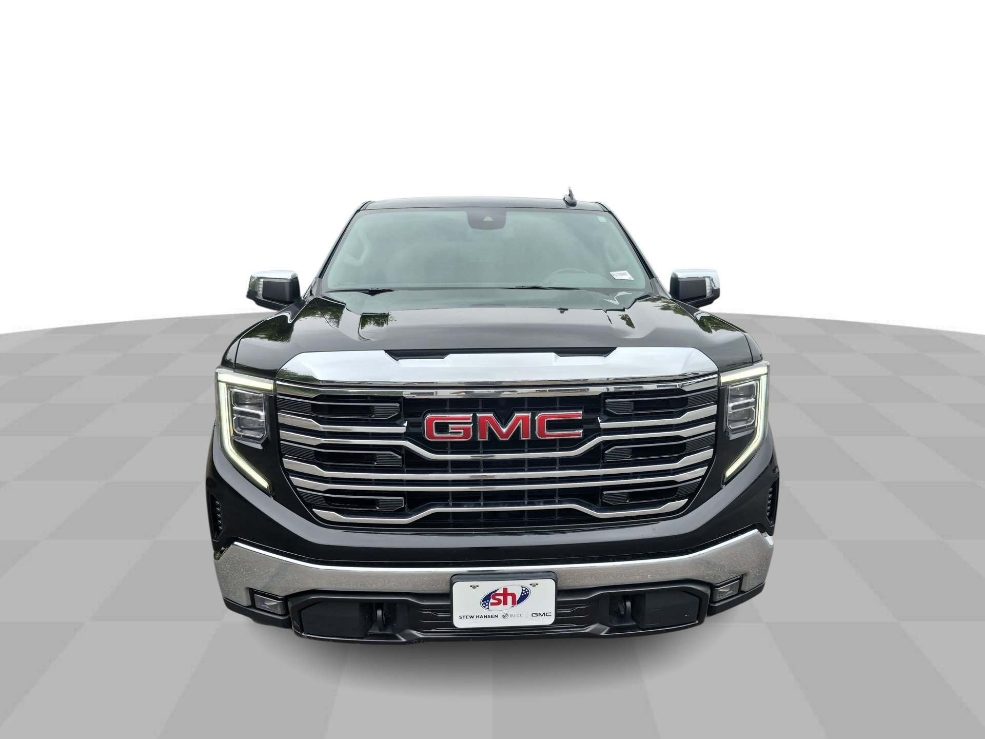 Used 2023 ONYX BLACK GMC SLT image 3