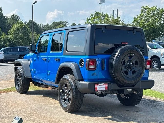 New 2026 Hydro Blue Pearl-Coat Exterior Paint Jeep Sport image 5