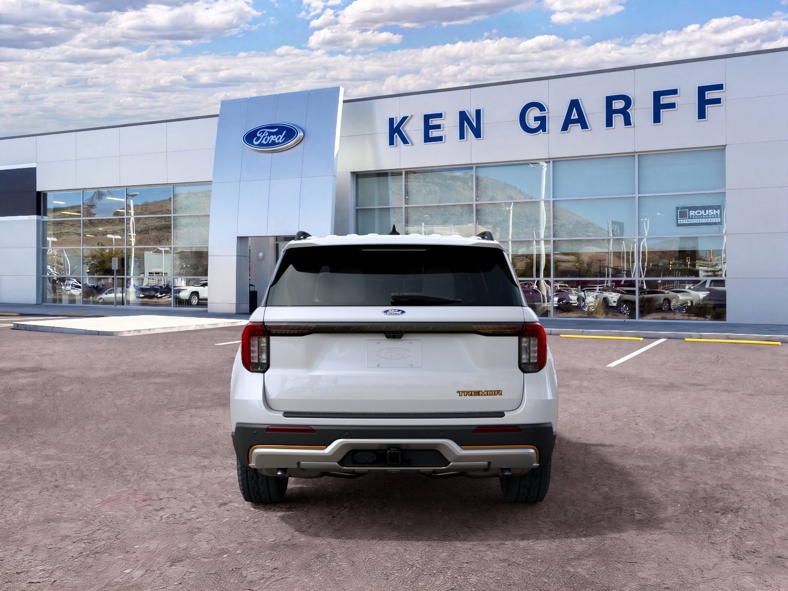 New 2027 Star White Metallic Tri-Coat Ford Tremor image 7