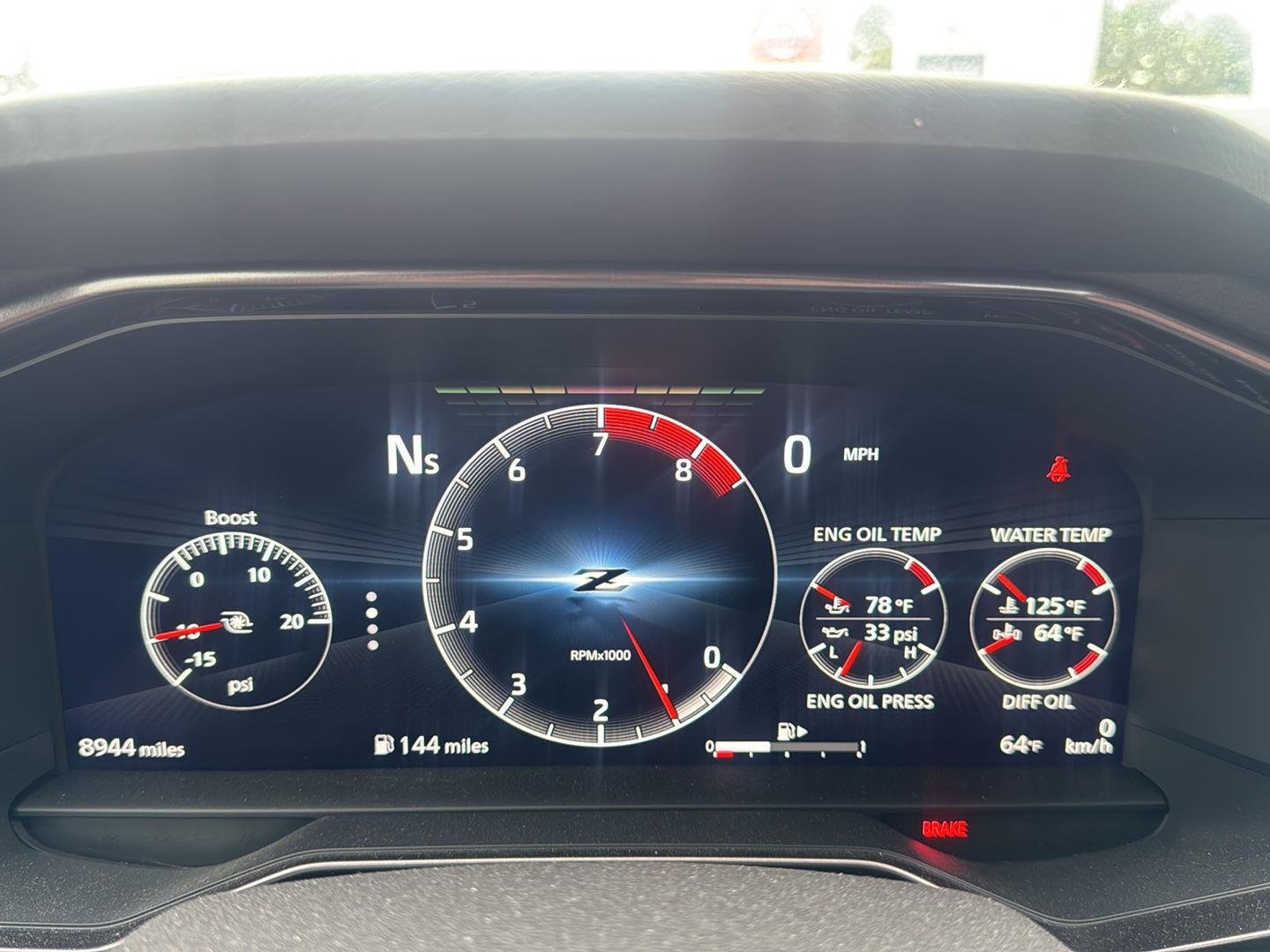 Used 2024 Boulder Gray/Super Black Nissan Performance image 9