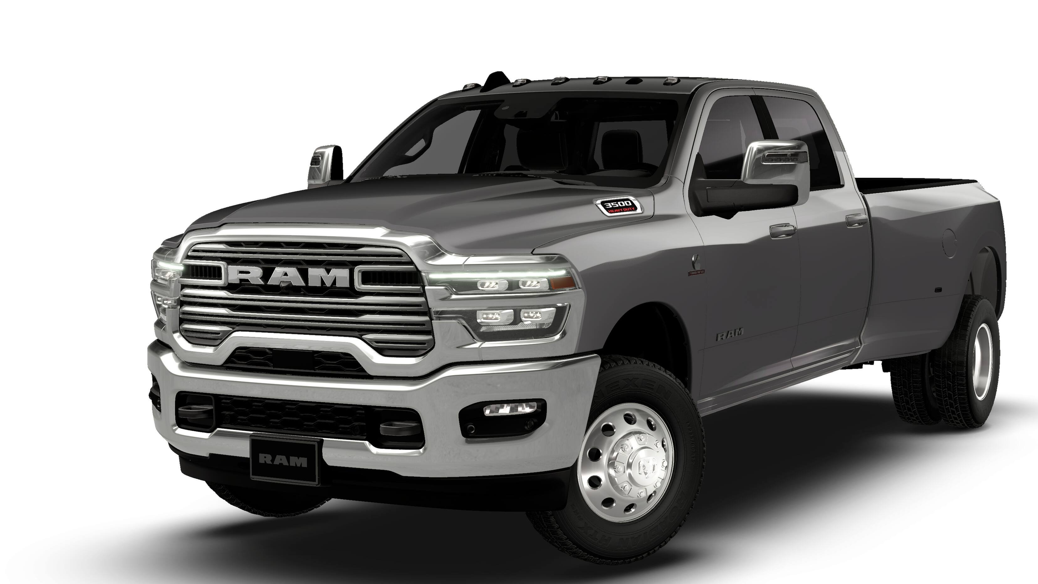 New 2026 Granite Crystal Metallic Clear-Coat Exterior Paint RAM LARAMIE image 13