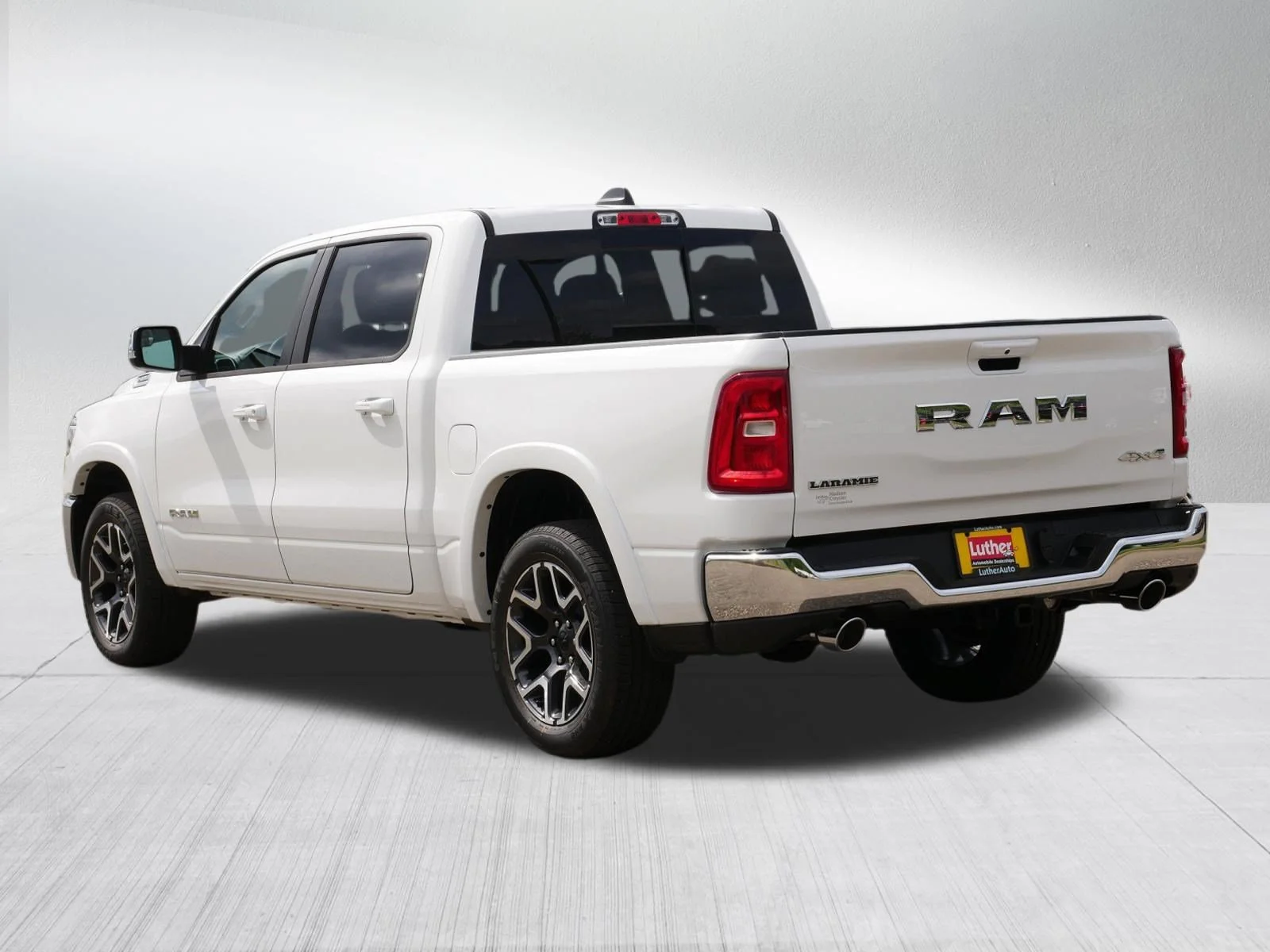 New 2026 Bright White Clear-Coat Exterior Paint RAM Laramie image 3