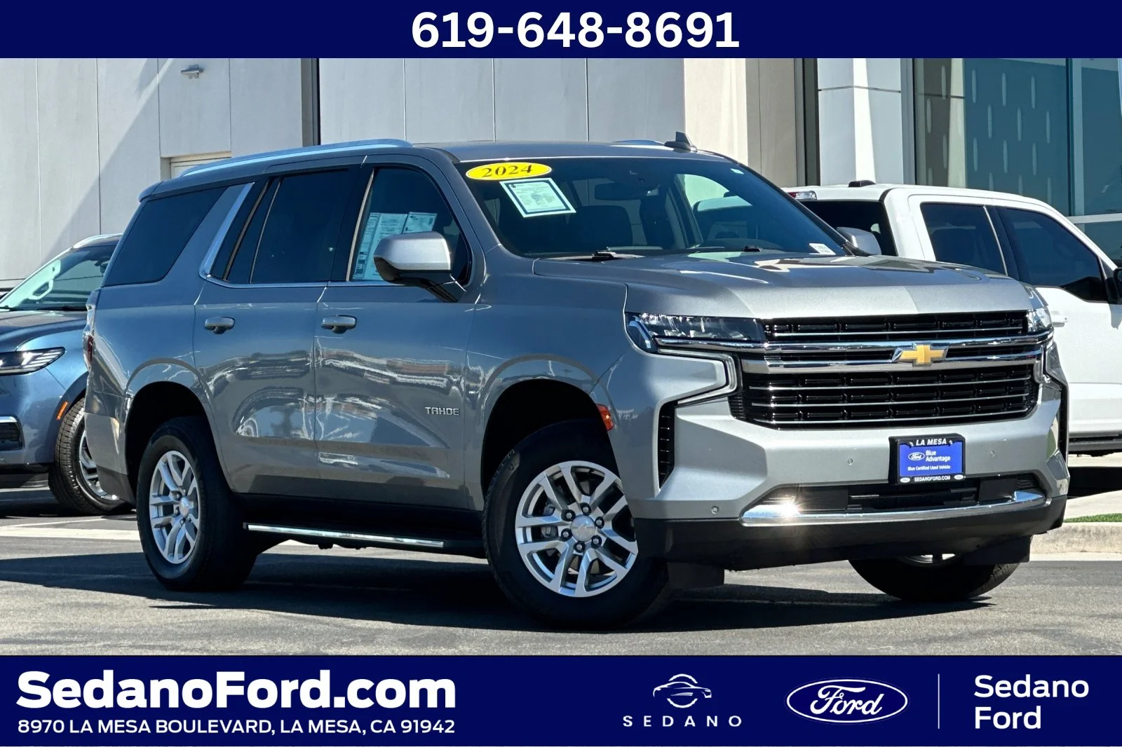 Certified Used 2024 Sterling Gray Metallic Chevrolet LT image 1
