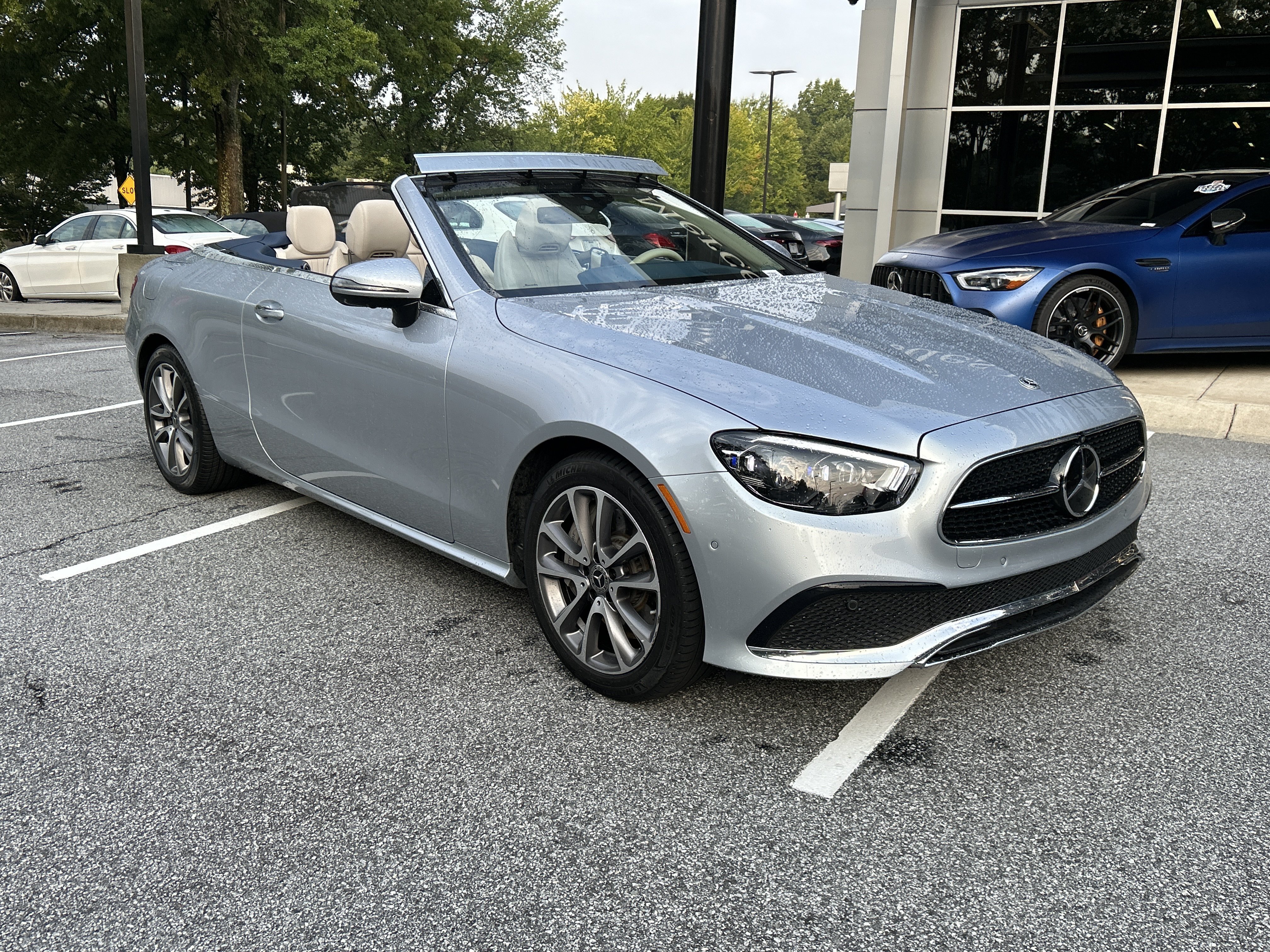 Certified Used 2023 Cirrus Silver Metallic Mercedes-Benz E 450 Cabriolet image 7