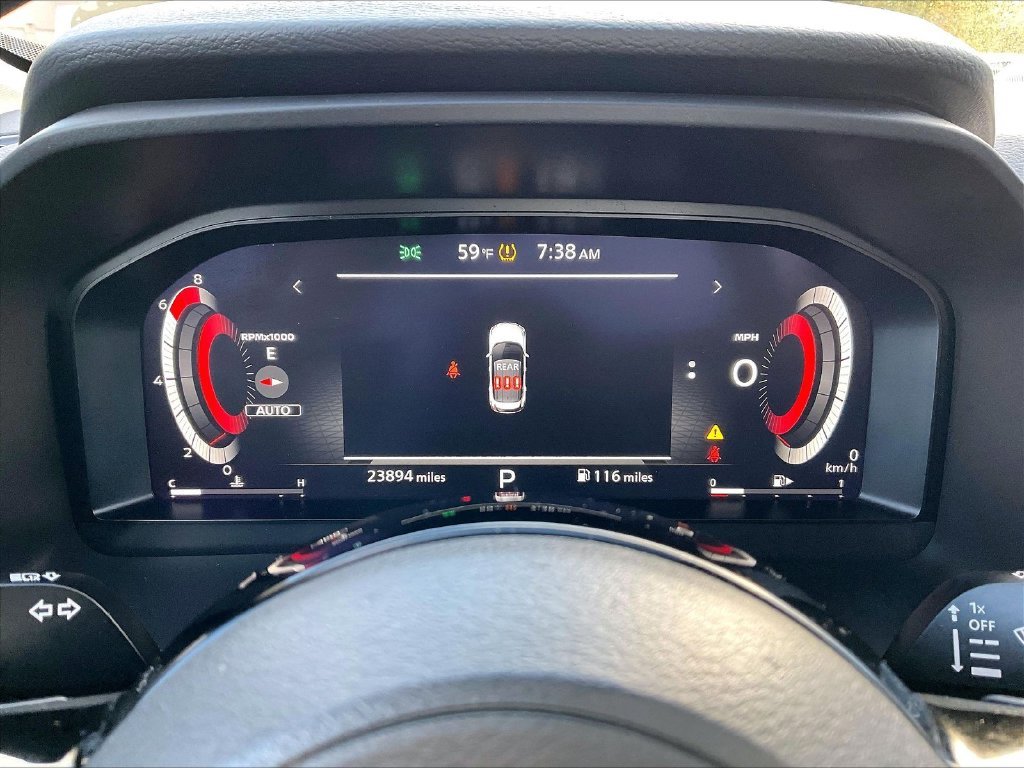Used 2024 Deep Ocean Blue Pearl/Super Black Nissan SL image 25