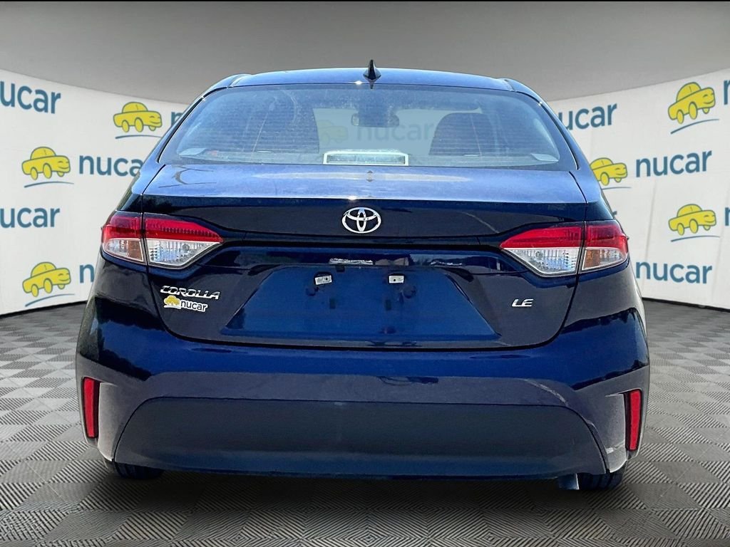 Used 2024 Blue Toyota LE image 5