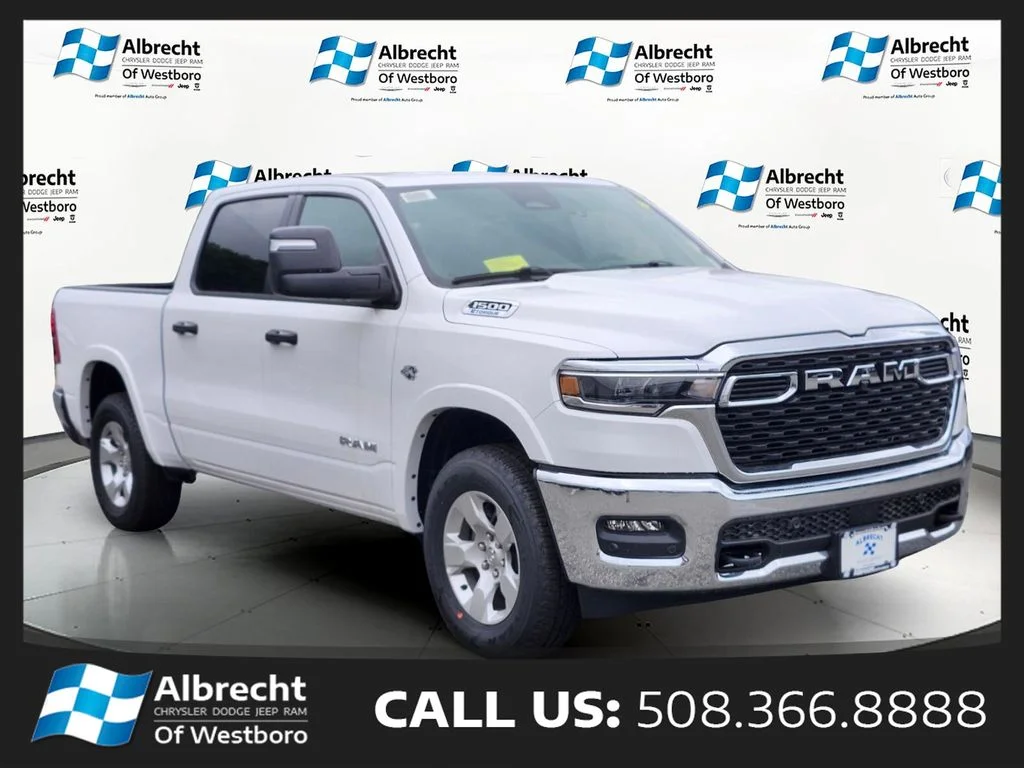 New 2026 Bright White Clear-Coat Exterior Paint RAM Big Horn/Lone Star image 7
