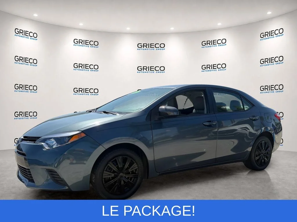 Used 2015 Gray Toyota LE image 3