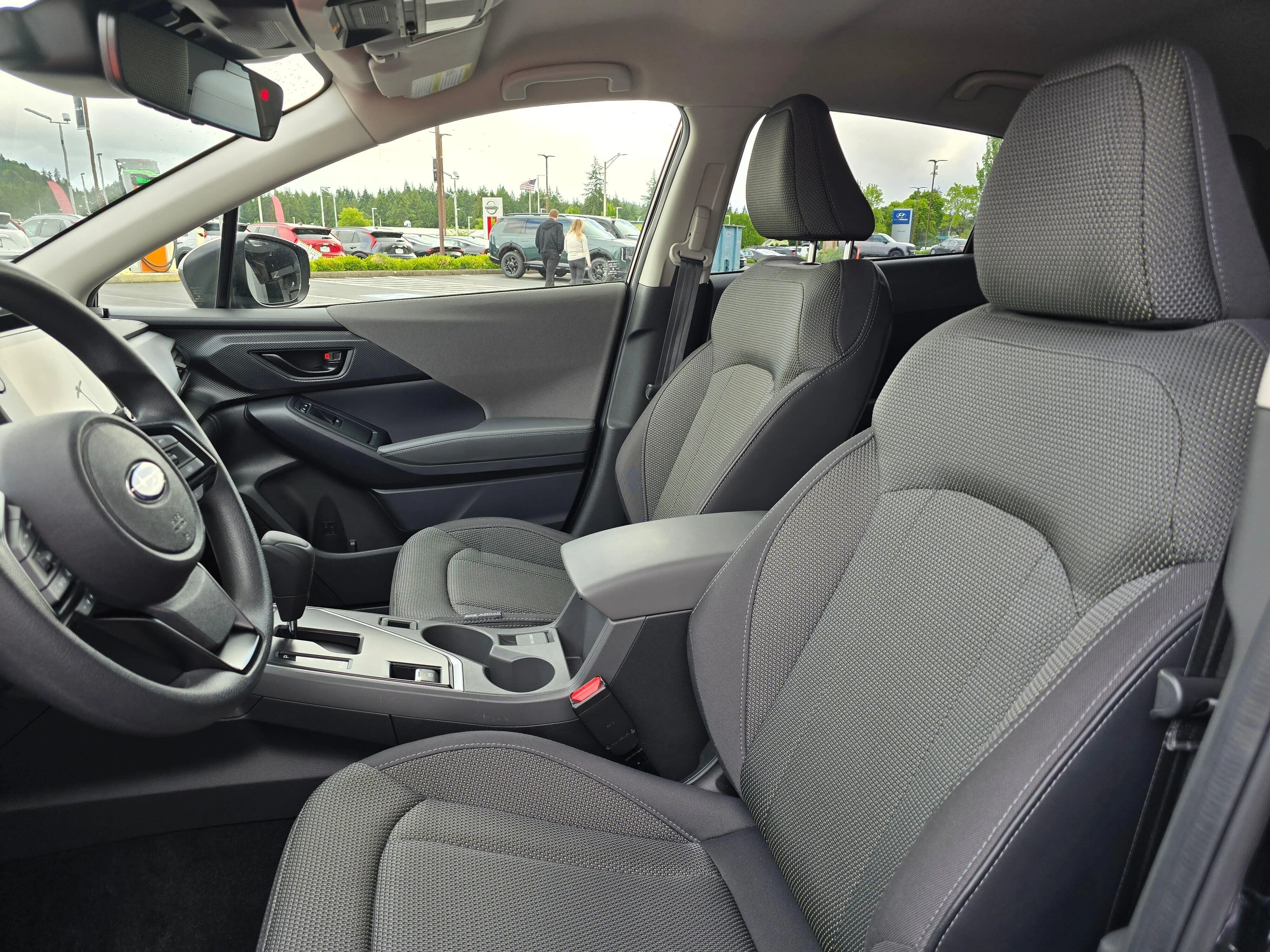 Used 2024 Crystal Black Silica Subaru Premium image 12