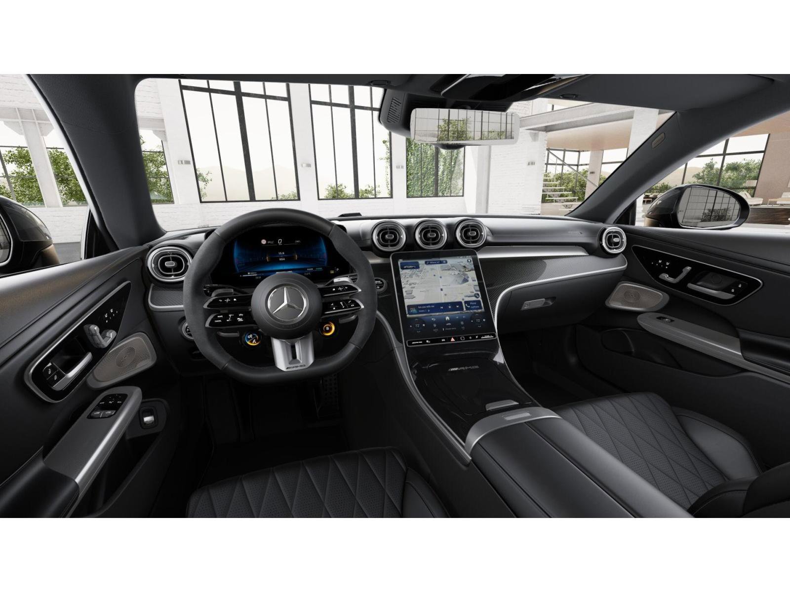 New 2026 Obsidian Black Metallic Mercedes-Benz AMG® CLE 53 image 3