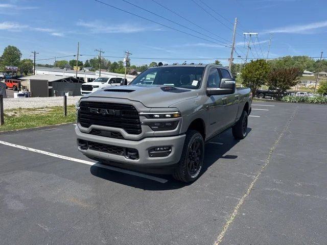 New 2026 Ceramic Gray Clear-Coat Exterior Paint RAM Laramie image 3