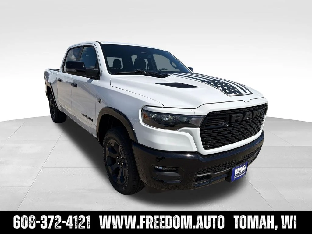 New 2026 Bright White Clear-Coat Exterior Paint RAM Big Horn/Lone Star image 11