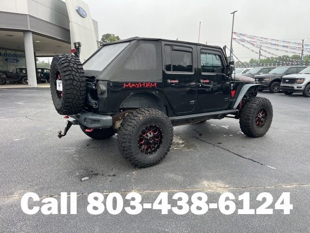 Used 2016 Black Jeep Unlimited Rubicon image 3