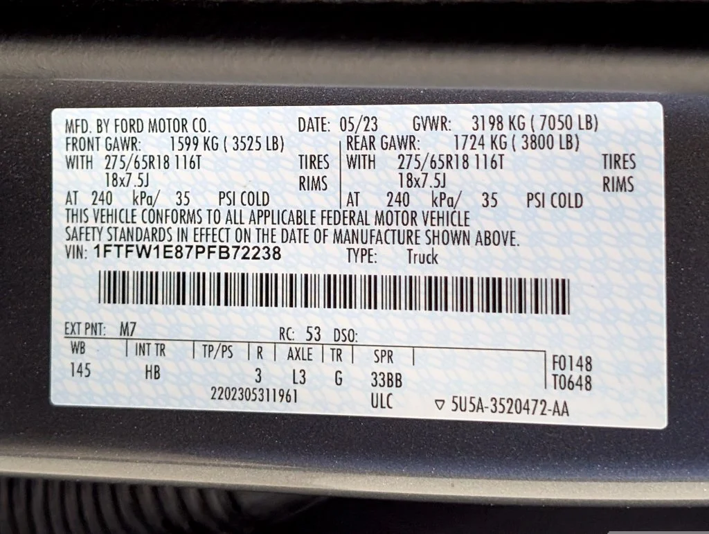 Certified Used 2023 Carbonized Gray Metallic Ford Lariat image 33