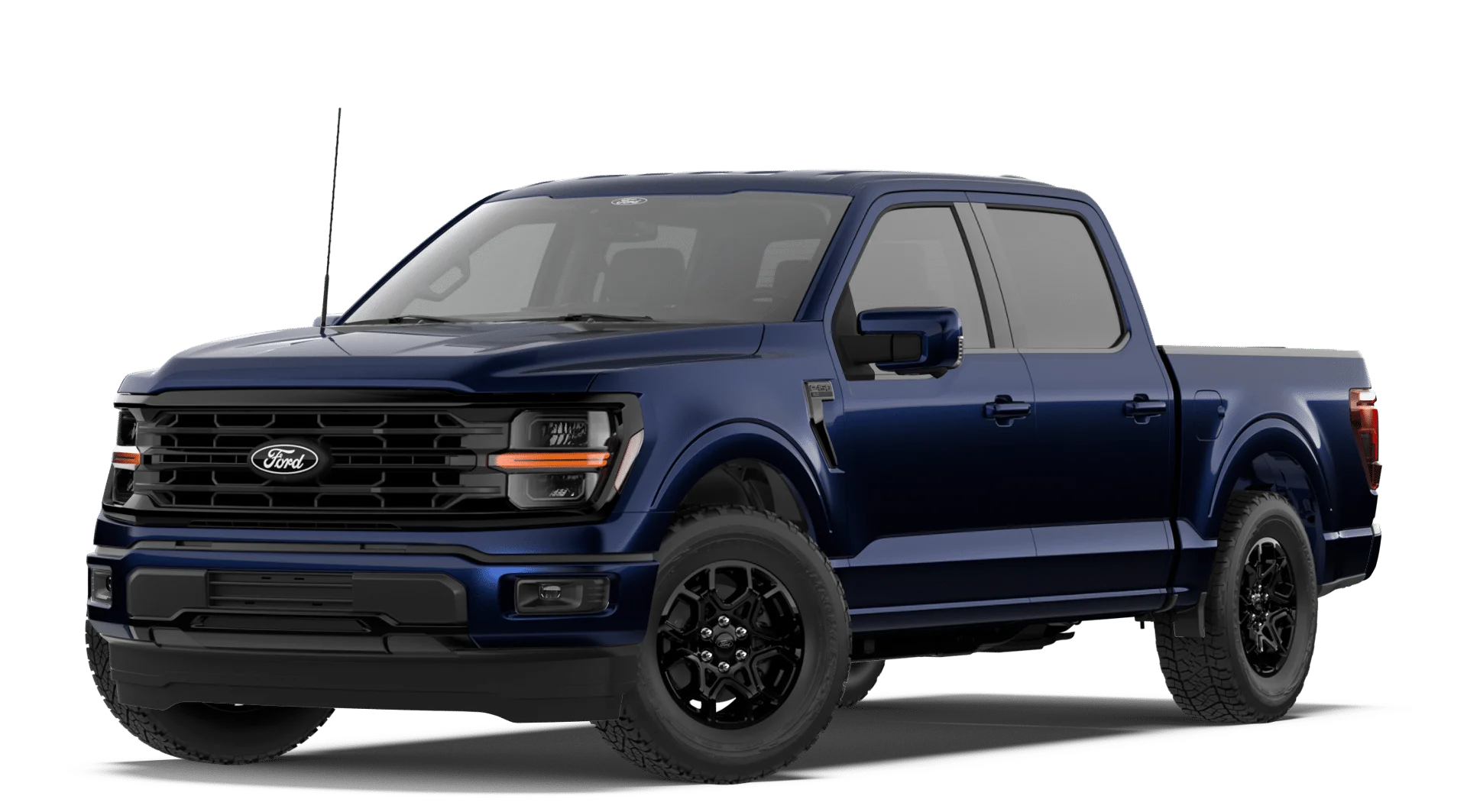 New 2026 Antimatter Blue Metallic Ford XLT image 1