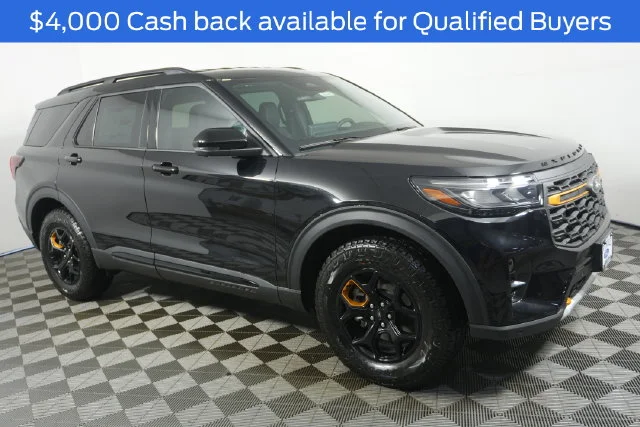 New 2026 Agate Black Metallic Ford Tremor® image 2