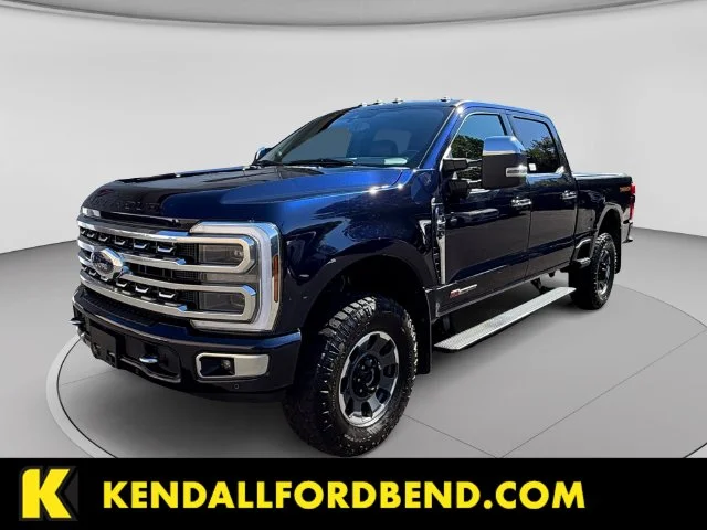 Used 2024 Antimatter Blue Metallic Ford Platinum image 1