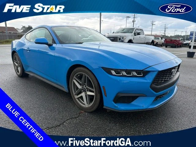 Used 2024 Grabber Blue Ford EcoBoost Premium image 1