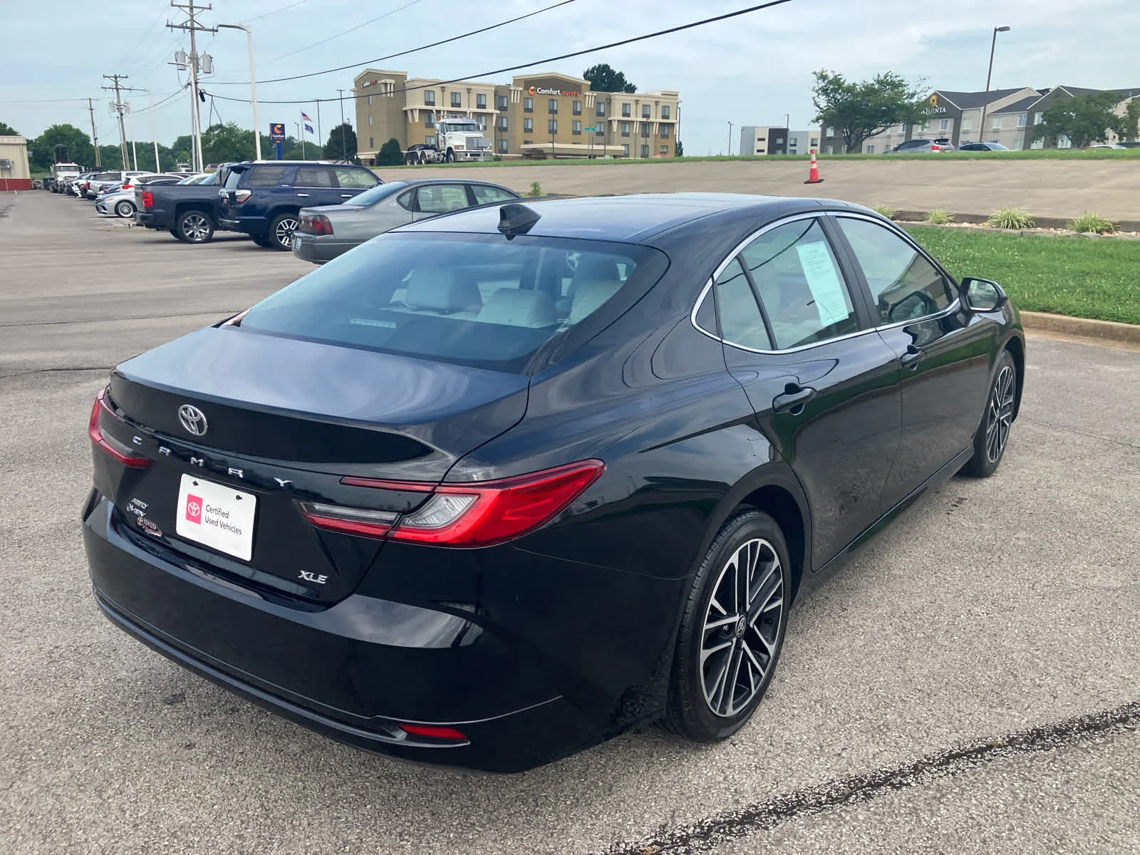 Certified Used 2026 Midnight Black Metallic Toyota XLE image 9