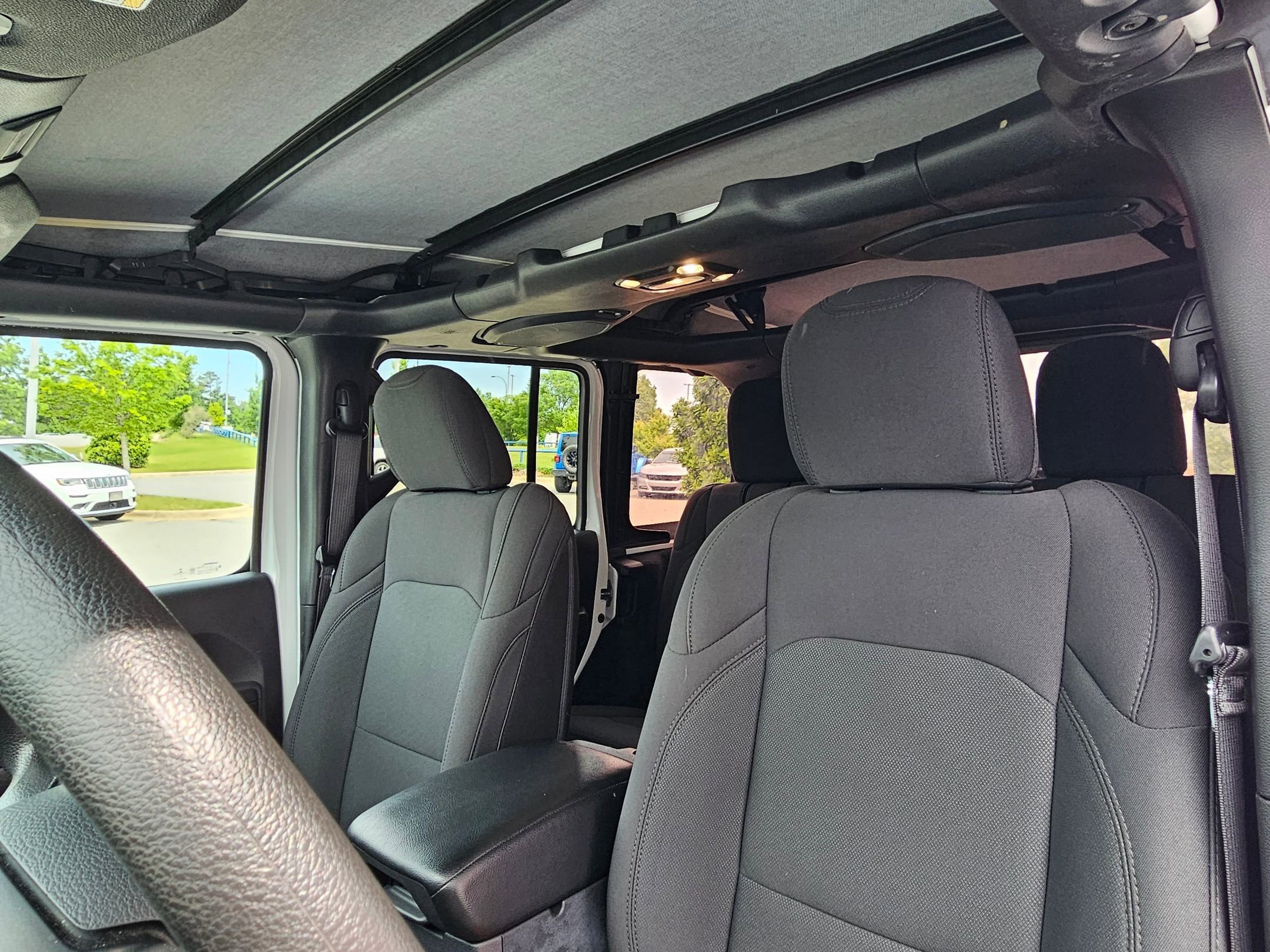 Used 2022 Bright White Clearcoat Jeep Unlimited Willys Sport image 22
